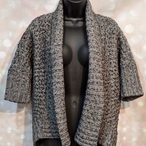 Express Cardigan Open Front Sweater Knit Wool